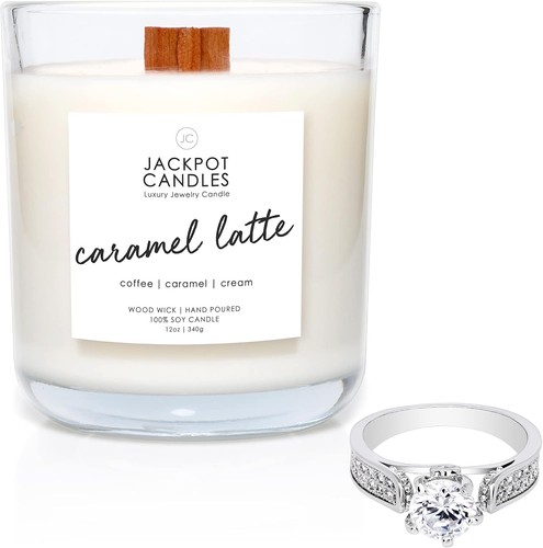Caramel coffee latte - latte, candle