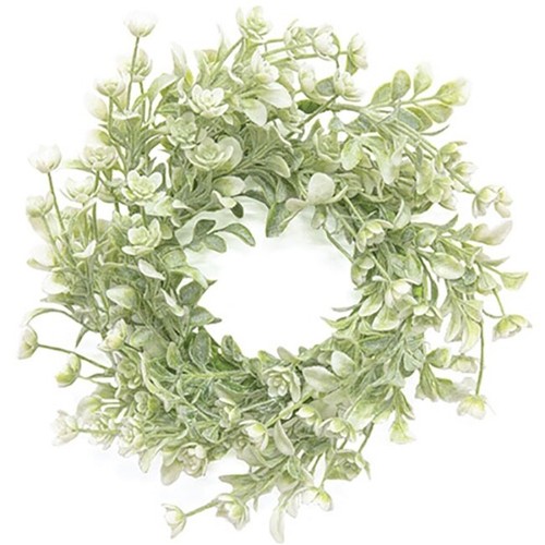 White star lavender buds - white,