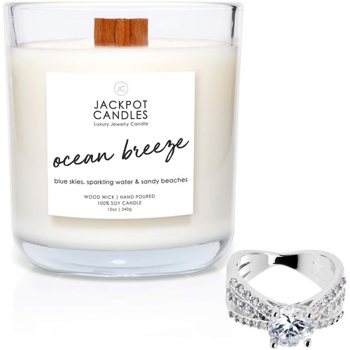 Ocean breeze candle with - ocean,